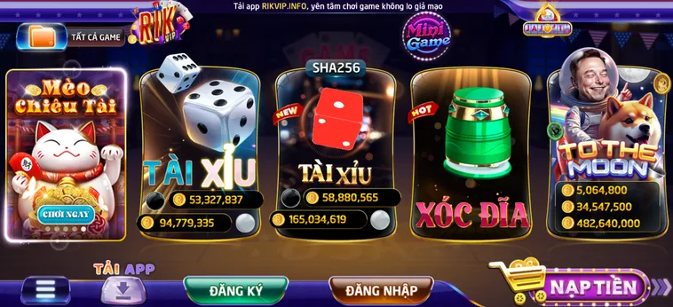 Cổng Game Rikvip - Thiên Đường Đổi Thưởng Đẳng Cấp Thượng Lưu Số 1